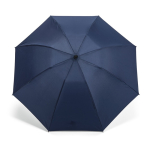 Guarda-chuva dobrável reversível automático plástico reciclado ø101,5 cor azul-marinho vista frontal 