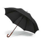 Guarda-chuva elegante de madeira abertura automática antivento ø122 cor preto