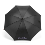 Guarda-chuva elegante de madeira abertura automática antivento ø122 cor preto