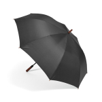 Guarda-chuva de golfe antivento com abertura automática ø146 cor preto vista traseira 