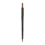 Guarda-chuva de golfe antivento com abertura automática ø146 cor preto vista de detalhe 