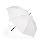Guarda-chuva de golfe antivento com abertura automática ø146 cor branco vista traseira 