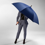 Guarda-chuva de golfe antivento com abertura automática ø146 cor azul-marinho segunda vista ambiente