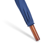 Guarda-chuva de golfe antivento com abertura automática ø146 cor azul-marinho vista de detalhe 