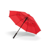 Guarda-chuva antitempestade em plástico reciclado com pega reta ø100 cor vermelho