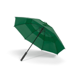 Guarda-chuva antitempestade em plástico reciclado com pega reta ø100 cor verde-escuro