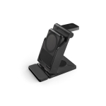 Carregador sem fios 3 em 1 com bateria MagSafe 5.000 mAh cor preto quinta vista 