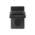 Carregador sem fios 3 em 1 com bateria MagSafe 5.000 mAh cor preto vista superior 