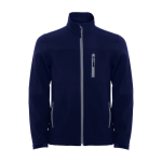 Casaco softshell de poliéster para homem 300 g/m2 Roly cor azul-marinho