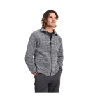 Casaco polar de poliéster com gola alta para homem 300 g/m2 Roly cor cinzento topo