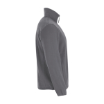 Casaco polar de poliéster com gola alta para homem 300 g/m2 Roly cor cinzento topo segunda vista com lateral