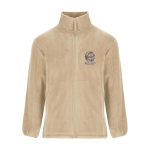 Casaco polar de poliéster com gola alta para homem 300 g/m2 Roly vista impressão serigrafia