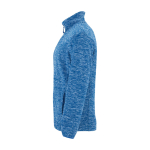 Casaco polar de poliéster com gola alta para homem 300 g/m2 Roly vista lateral