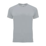 T-shirt técnica de poliéster 100% para homem 135 g/m2 Roly cor cinzento