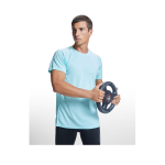 T-shirt técnica de poliéster 100% para homem 135 g/m2 Roly cor cinzento imagem de estilo de vida