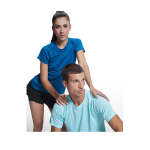 T-shirt técnica de poliéster 100% para mulher 135 g/m2 Roly cor cinzento imagem de estilo de vida 2