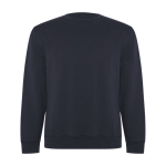 Jersey algodão orgânico e poliéster reciclado unissexo 300 g/m2 Roly cor azul-marinho