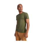 T-shirt 100% de algodão de malha para homem 155 g/m2 Roly Beagle cor cinzento imagem de estilo de vida