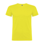 T-shirt 100% de algodão de malha para homem 155 g/m2 Roly Beagle cor amarelo