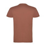 T-shirt 100% de algodão de malha para homem 155 g/m2 Roly Beagle cor mogno segunda vista traseira