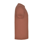T-shirt 100% de algodão de malha para homem 155 g/m2 Roly Beagle cor mogno segunda vista com lateral