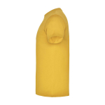 T-shirt 100% de algodão de malha para homem 155 g/m2 Roly Beagle cor amarelo-escuro vista lateral
