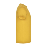 T-shirt 100% de algodão de malha para homem 155 g/m2 Roly Beagle cor amarelo-escuro segunda vista com lateral