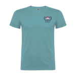 T-shirt 100% de algodão de malha para homem 155 g/m2 Roly Beagle vista impressão serigrafia