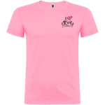 T-shirt 100% de algodão de malha para homem 155 g/m2 Roly Beagle vista impressão serigrafia