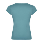 T-shirt de algodão com gola em V para mulher 200 g/m2 Roly segunda vista traseira