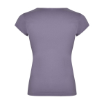 T-shirt de algodão com gola em V para mulher 200 g/m2 Roly segunda vista traseira