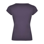 T-shirt de algodão com gola em V para mulher 200 g/m2 Roly segunda vista traseira