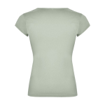 T-shirt de algodão com gola em V para mulher 200 g/m2 Roly segunda vista traseira