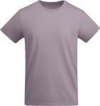 T-shirt de algodão de malha orgânico para homem 175 g/m2 Roly cor lavanda