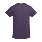 T-shirt de algodão de malha orgânico para homem 175 g/m2 Roly segunda vista traseira