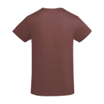 T-shirt de algodão de malha orgânico para homem 175 g/m2 Roly segunda vista traseira