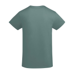 T-shirt de algodão de malha orgânico para homem 175 g/m2 Roly segunda vista traseira
