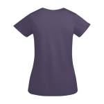 T-shirt de algodão de malha orgânico para mulher 175 g/m2 Roly segunda vista traseira