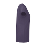 T-shirt de algodão de malha orgânico para mulher 175 g/m2 Roly segunda vista com lateral