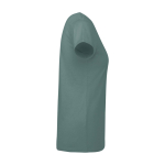 T-shirt de algodão de malha orgânico para mulher 175 g/m2 Roly segunda vista com lateral
