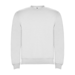 Jersey de algodão e poliéster de malha unissexo 280 g/m2 Roly cor branco