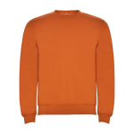 Jersey de algodão e poliéster de malha unissexo 280 g/m2 Roly cor cor-de-laranja