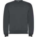 Jersey de algodão e poliéster de malha unissexo 280 g/m2 Roly cor cinzento-escuro