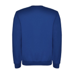Jersey de algodão e poliéster de malha unissexo 280 g/m2 Roly cor azul real segunda vista traseira