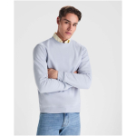 Jersey de algodão e poliéster de malha unissexo 280 g/m2 Roly cor azul-escuro imagem de estilo de vida