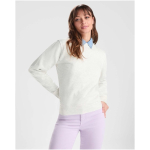 Jersey de algodão e poliéster de malha unissexo 280 g/m2 Roly cor azul-escuro