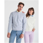Jersey de algodão e poliéster de malha unissexo 280 g/m2 Roly cor azul-escuro imagem de estilo de vida 2