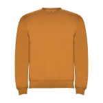 Jersey de algodão e poliéster de malha unissexo 280 g/m2 Roly cor amarelo-escuro