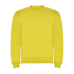 Jersey de algodão e poliéster de malha para crianças 280 g/m2 Roly cor amarelo