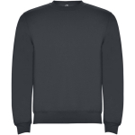 Jersey de algodão e poliéster de malha para crianças 280 g/m2 Roly cor cinzento-escuro